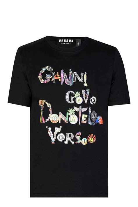 versace black t shirts|gianni versace t shirt.